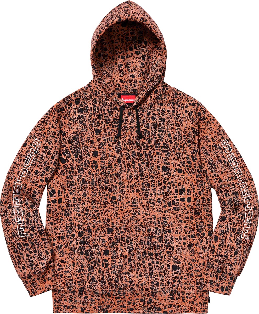 Marble Hooded Sweatshirt view 2